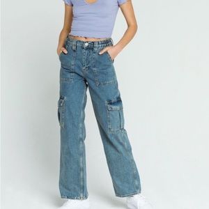 Urban Outfitters jeans with side pockets. Super cute and in style.